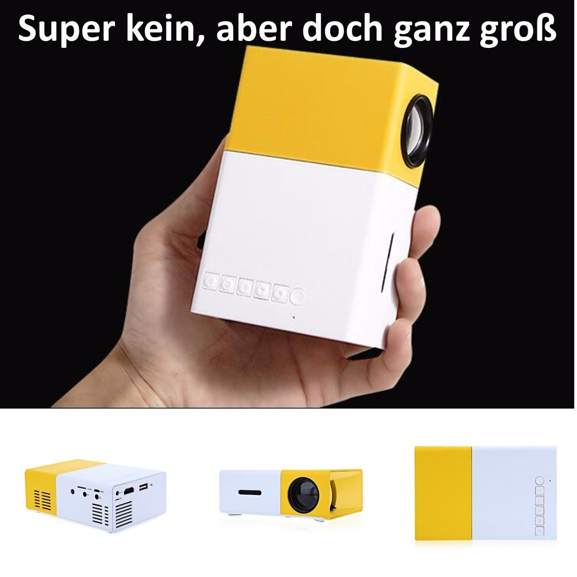 UltraLite™ Mini Projecteur – Compact, Portable & Haute Définition
