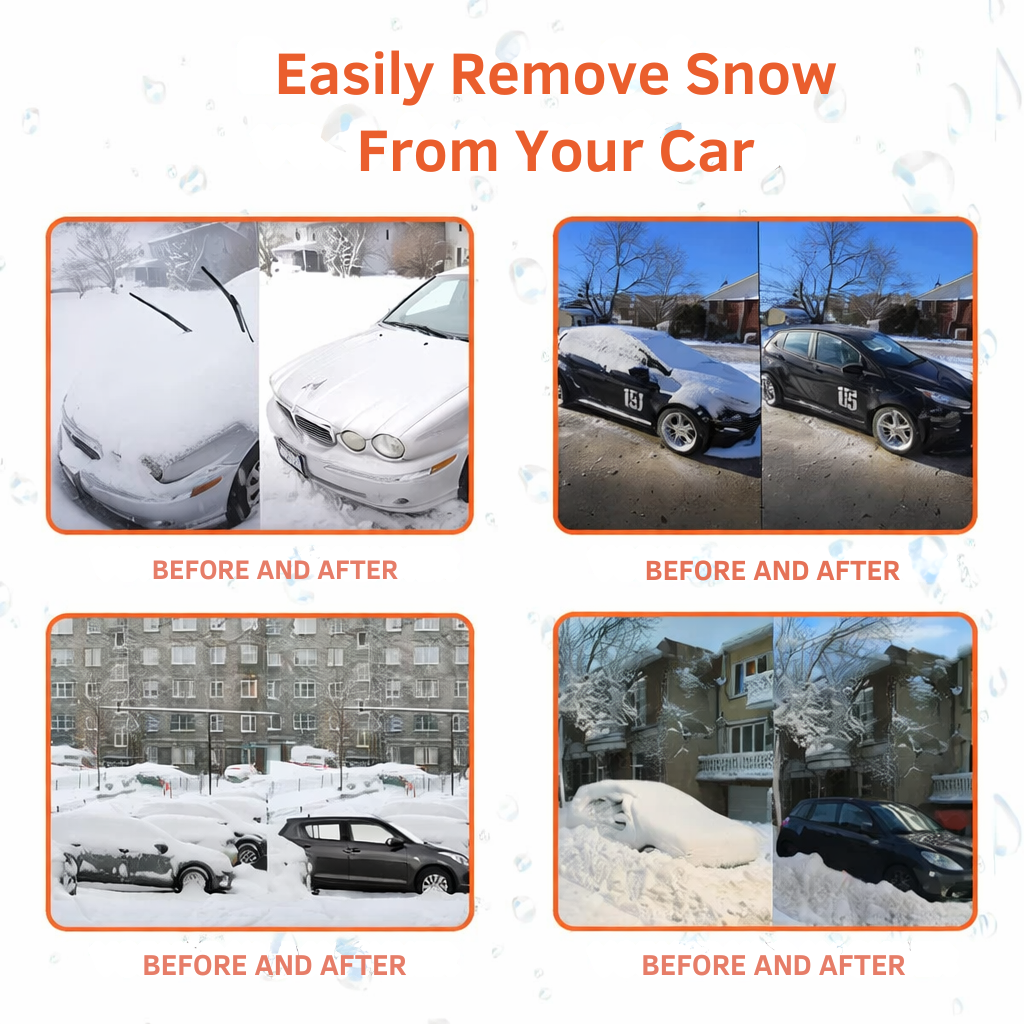 Protection contre le gel Auto | Dispositif de déneigement solaire | Automatique sans rayures | FrostGuard