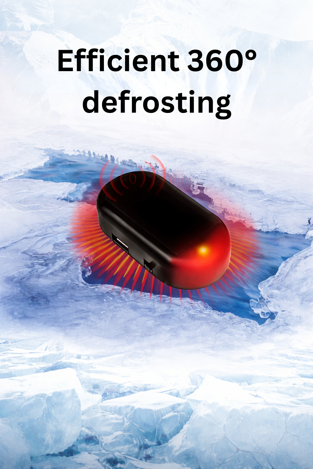 Protection contre le gel Auto | Dispositif de déneigement solaire | Automatique sans rayures | FrostGuard
