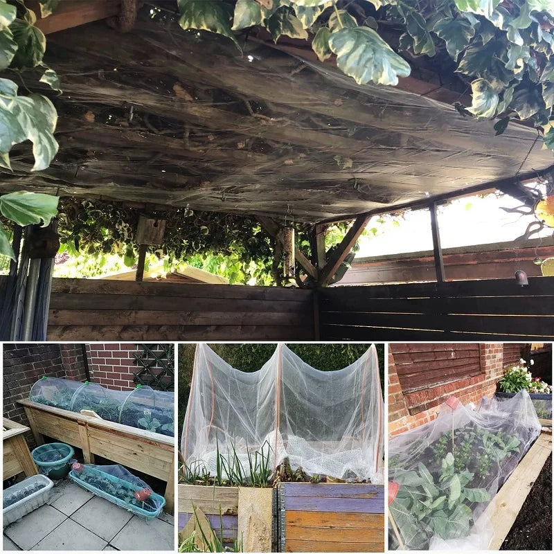 BUGBARRIER – Filet Insecte HDPE pour Protection des Plantes Respirante & Contrôle des Ravageurs