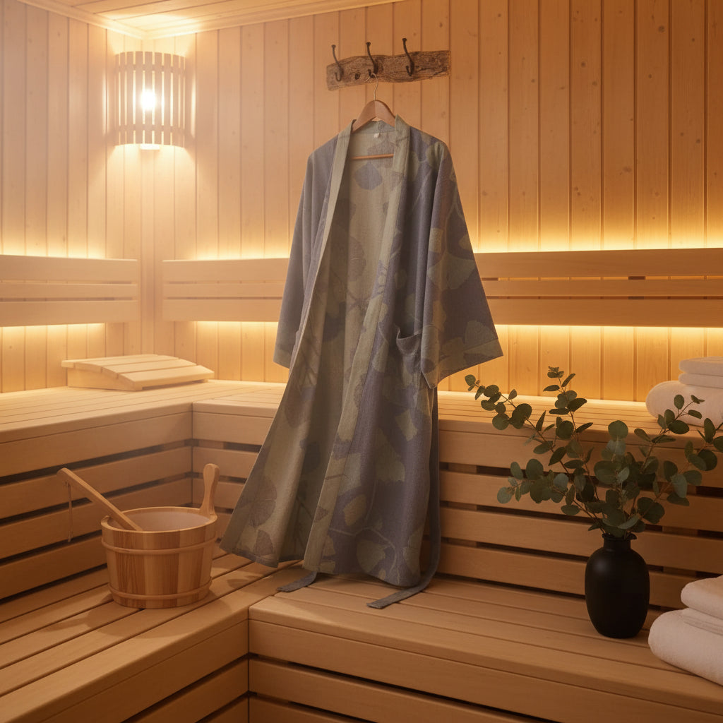 KIMONARA – Peignoir kimono en coton bio pour un confort quotidien respirant