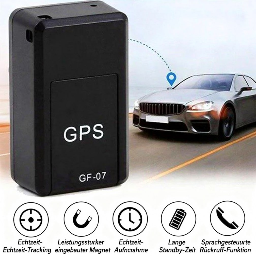 Traceur GPS | Mini Traceur GPS sans abonnement | Localisation en temps réel | Magnétique & Discret | Locaro