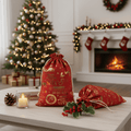 BIOWRAP – Sac en toile pour des cadeaux de Noël élégants et respectueux de l'environnement