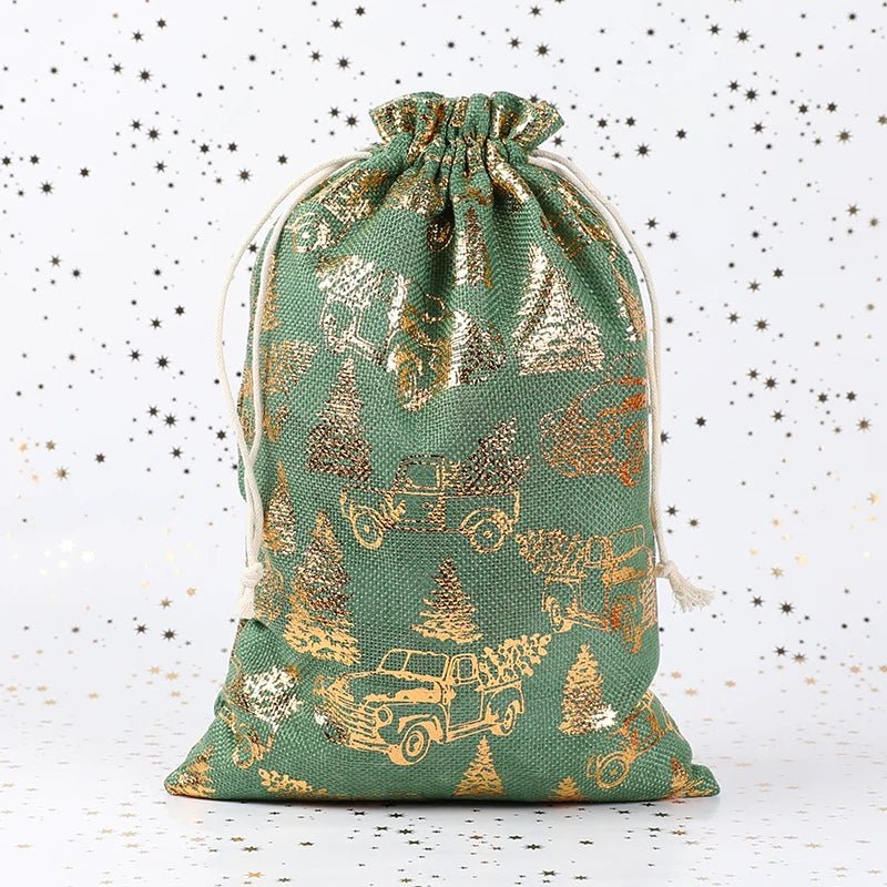 BIOWRAP – Sac en toile pour des cadeaux de Noël élégants et respectueux de l'environnement