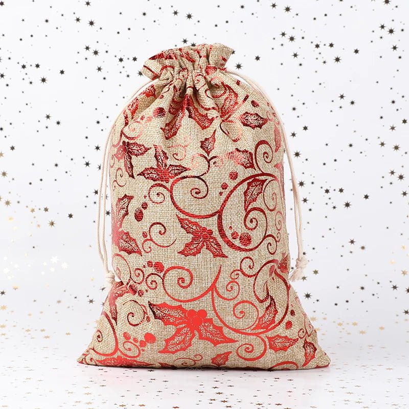 BIOWRAP – Sac en toile pour des cadeaux de Noël élégants et respectueux de l'environnement