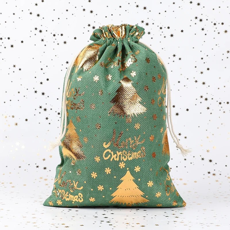 BIOWRAP – Sac en toile pour des cadeaux de Noël élégants et respectueux de l'environnement