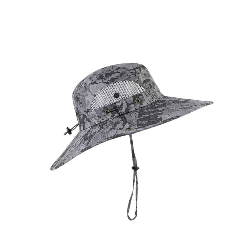 Chapeau avec ventilateur solaire intégré