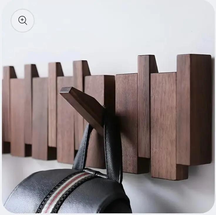 50% de réduction | Garderobe™ | 8 crochets pliables comme pièce de designer élégante et pratique pour l'entrée
