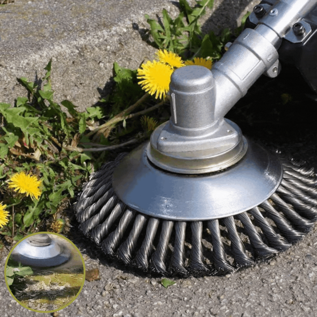 Garron™ Brosse à mauvaises herbes en acier au carbone & Taille-haie