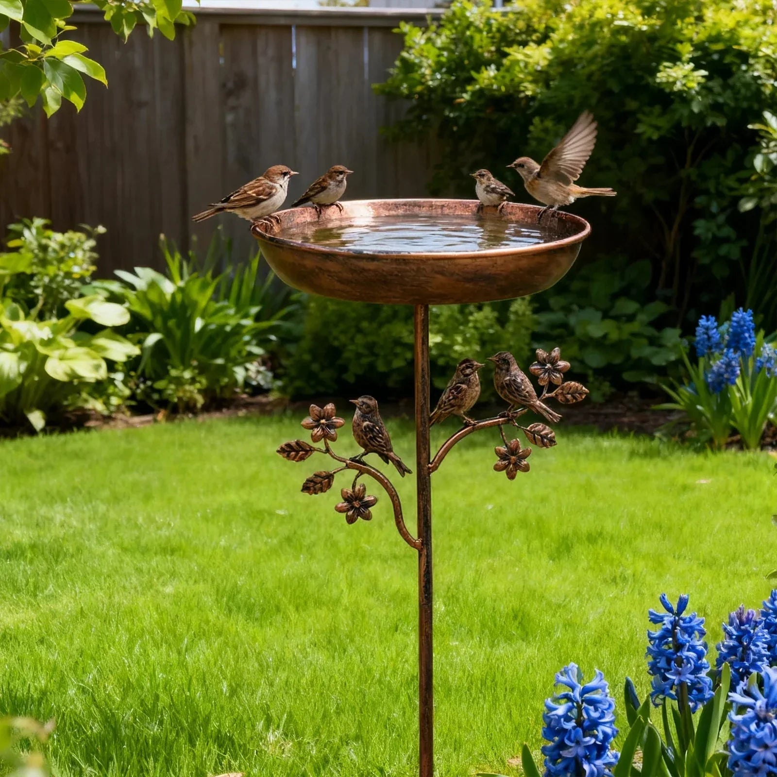 Abreuvoir pour oiseaux de jardin | Bol décoratif | Piquet stable | GardenShine