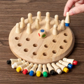 Jeu de mémoire | Jeu de réflexion en bois avec dés | Favorise la concentration et la mémoire | MemoChess