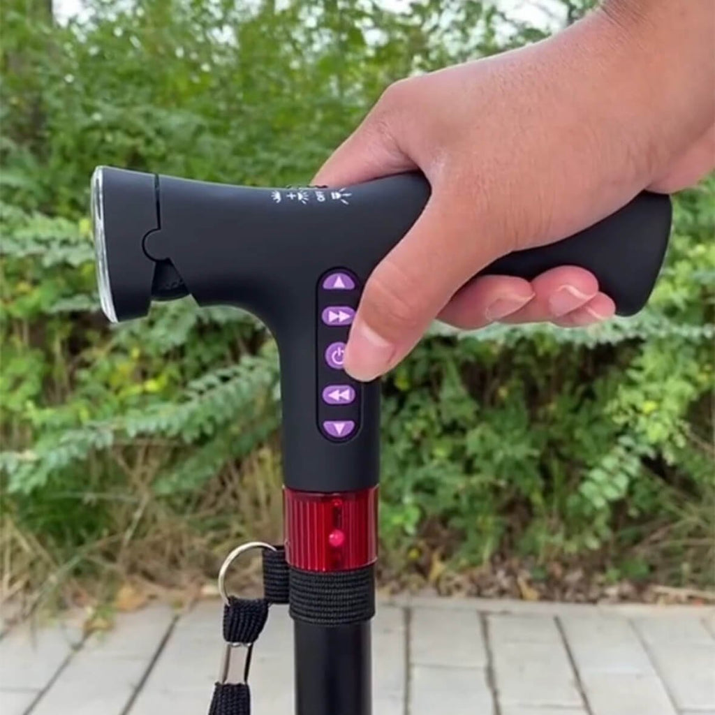 Canne de marche | Alerte de chute | Réglable en hauteur | SmartCane