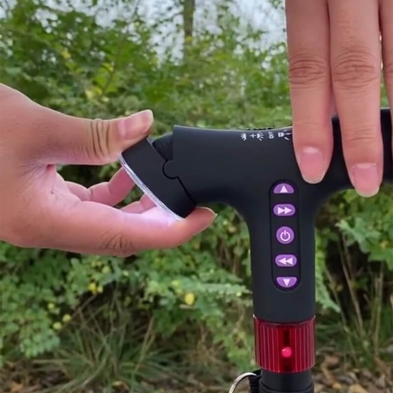 Canne de marche | Alerte de chute | Réglable en hauteur | SmartCane