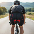 BIKERIDE Shorts – Pantalon de vélo rembourré en gel contre la douleur au siège