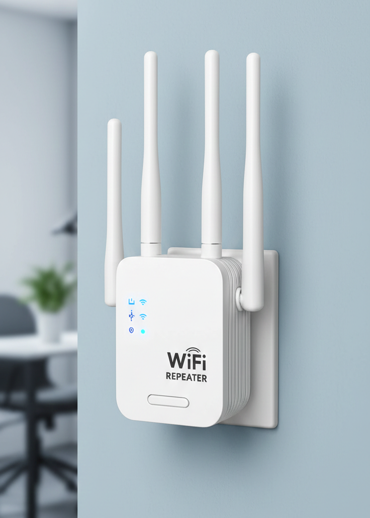 Amplificateur WiFi Extérieur Longue Portée