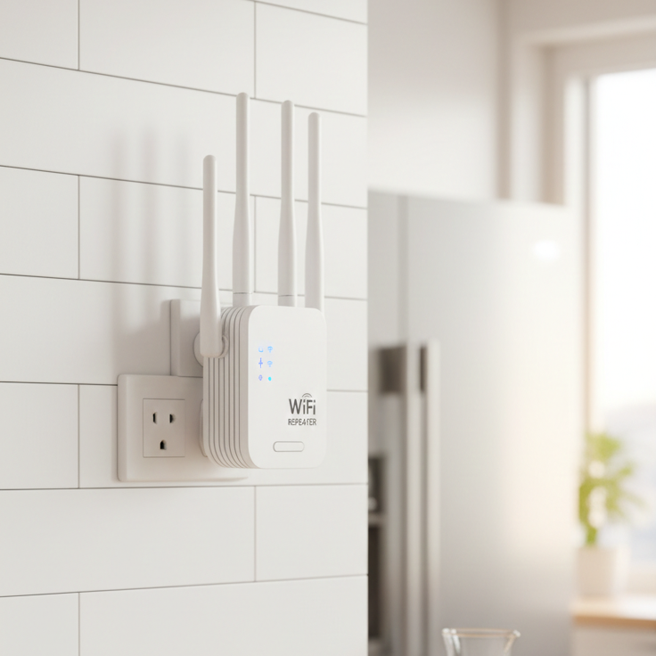 Amplificateur WiFi Extérieur Longue Portée