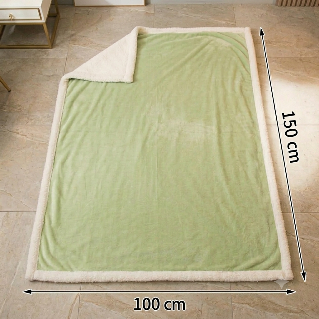Housse de couette en Thermofleece réversible