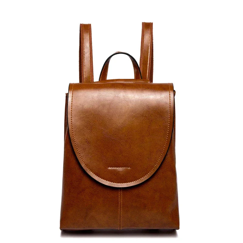 Sac à dos en cuir tendance pour femmes – Élégant, Polyvalent & Durable