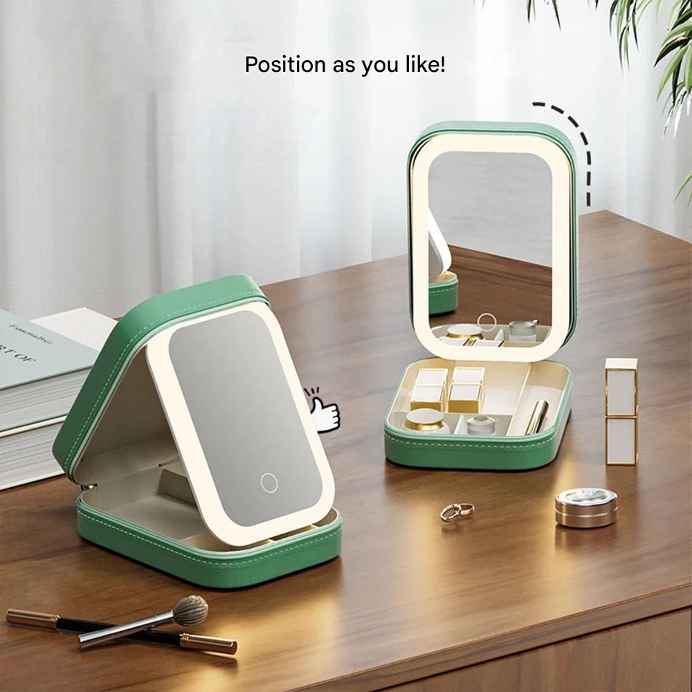 Organisateur de Maquillage Compact pour Voyager - Liora