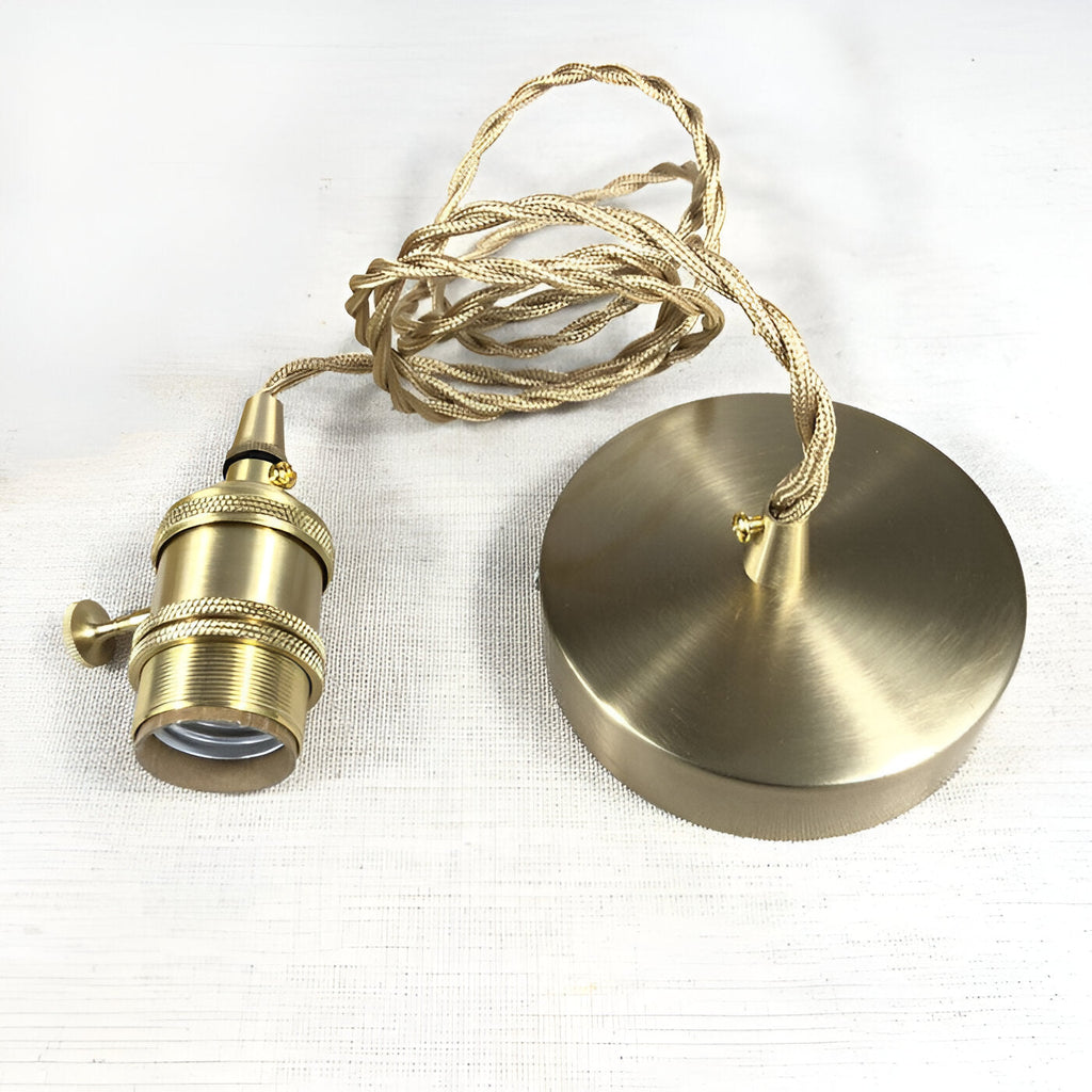 Verluna – Lampe Pendante Vintage en Verre Cylindrique Vert