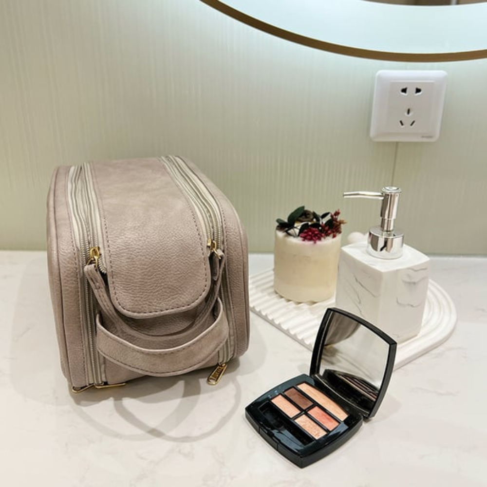 GlamPro™ - Trousse de maquillage de voyage à grande capacité