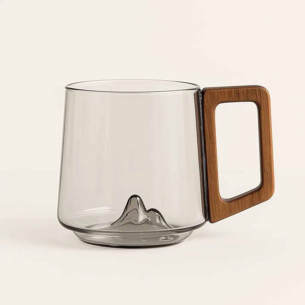 Mug en Verre Borosilicate Résistant à la Chaleur Noah