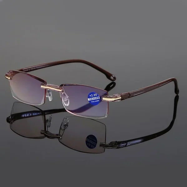 Lunettes progressives | Vision claire de près et de loin | Sans monture et ultra-légères | VisionClear