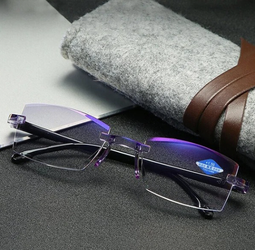 Lunettes progressives | Vision claire de près et de loin | Sans monture et ultra-légères | VisionClear