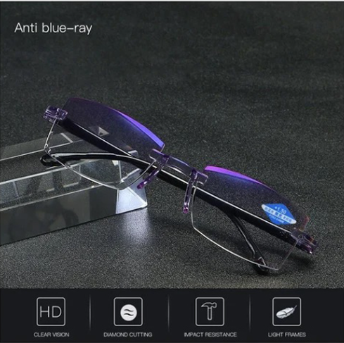Lunettes progressives | Vision claire de près et de loin | Sans monture et ultra-légères | VisionClear