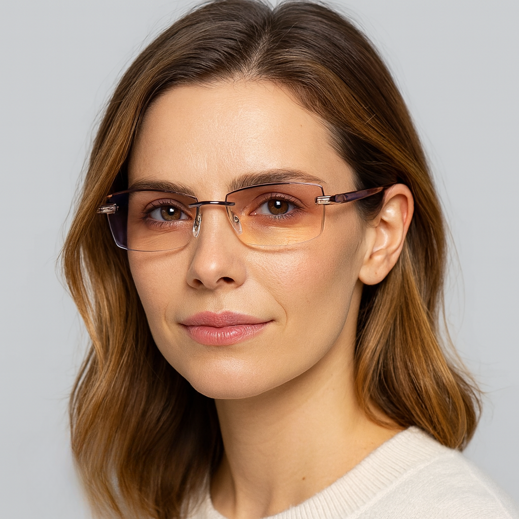Lunettes progressives | Vision claire de près et de loin | Sans monture et ultra-légères | VisionClear