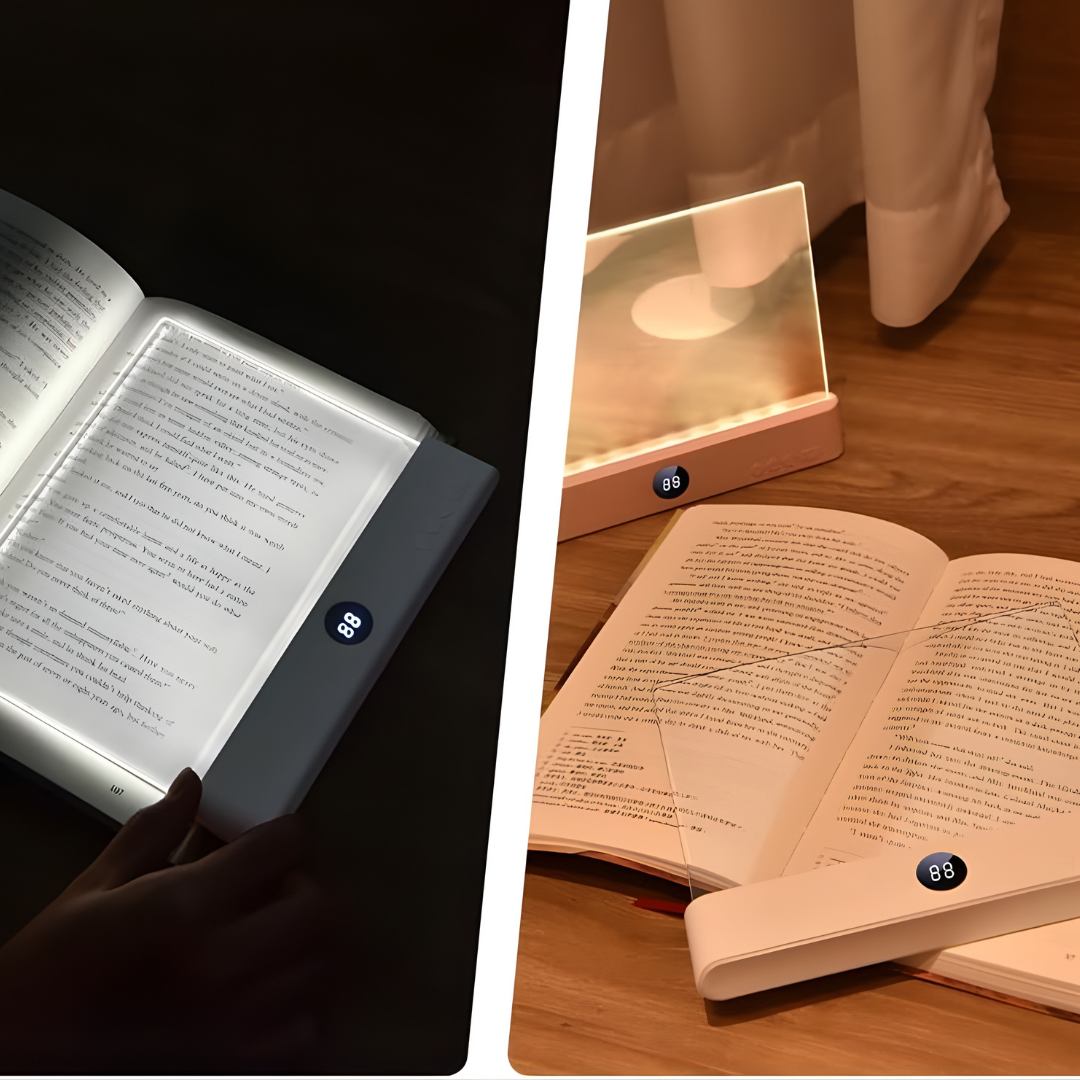 NIGHTBRIGHT - Lampe de Lecture LED GlowEase avec Bras Flexible pour Lit