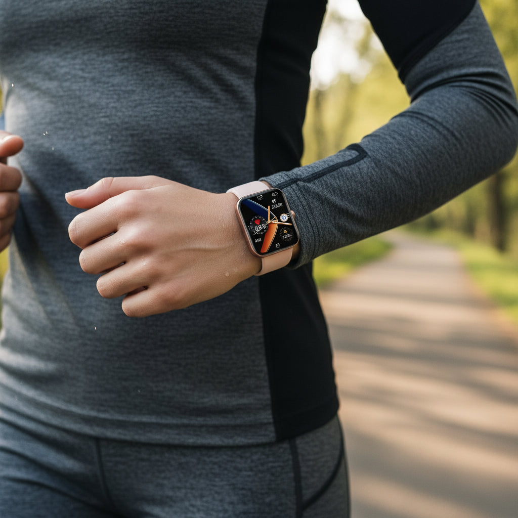 GLUCOFIT - Montre de santé intelligente conçue pour le suivi non invasif de la glycémie et la surveillance du bien-être quotidien