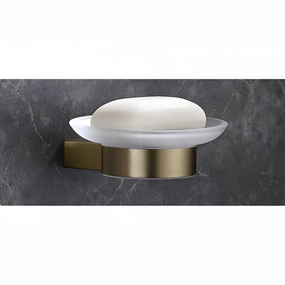 Barre de serviette en or brossé - Barre de serviette murale en acier inoxydable