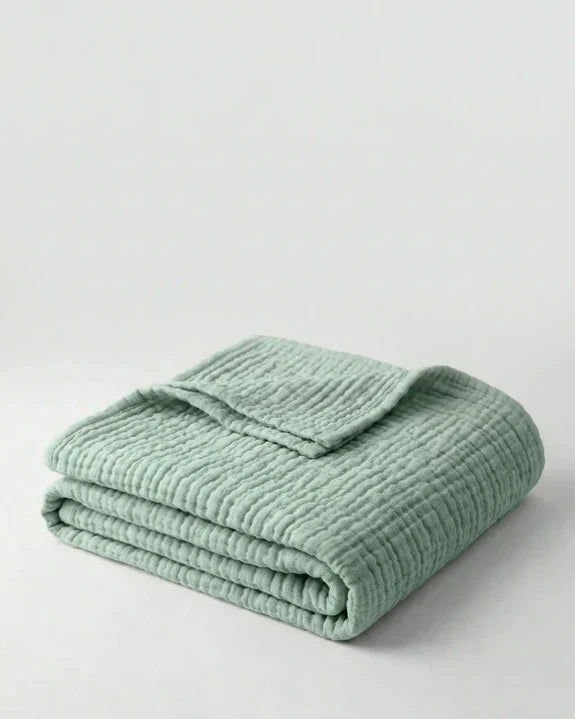 Plaid en Mousseline avec Tissu Respirant