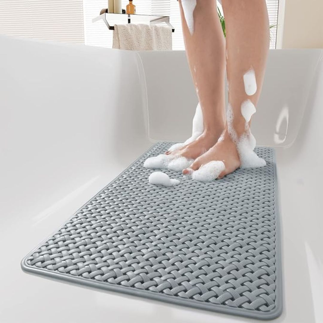 GRIPMASTER - Tapis de Bain Antidérapant avec Ventouses pour Sécurité et Confort