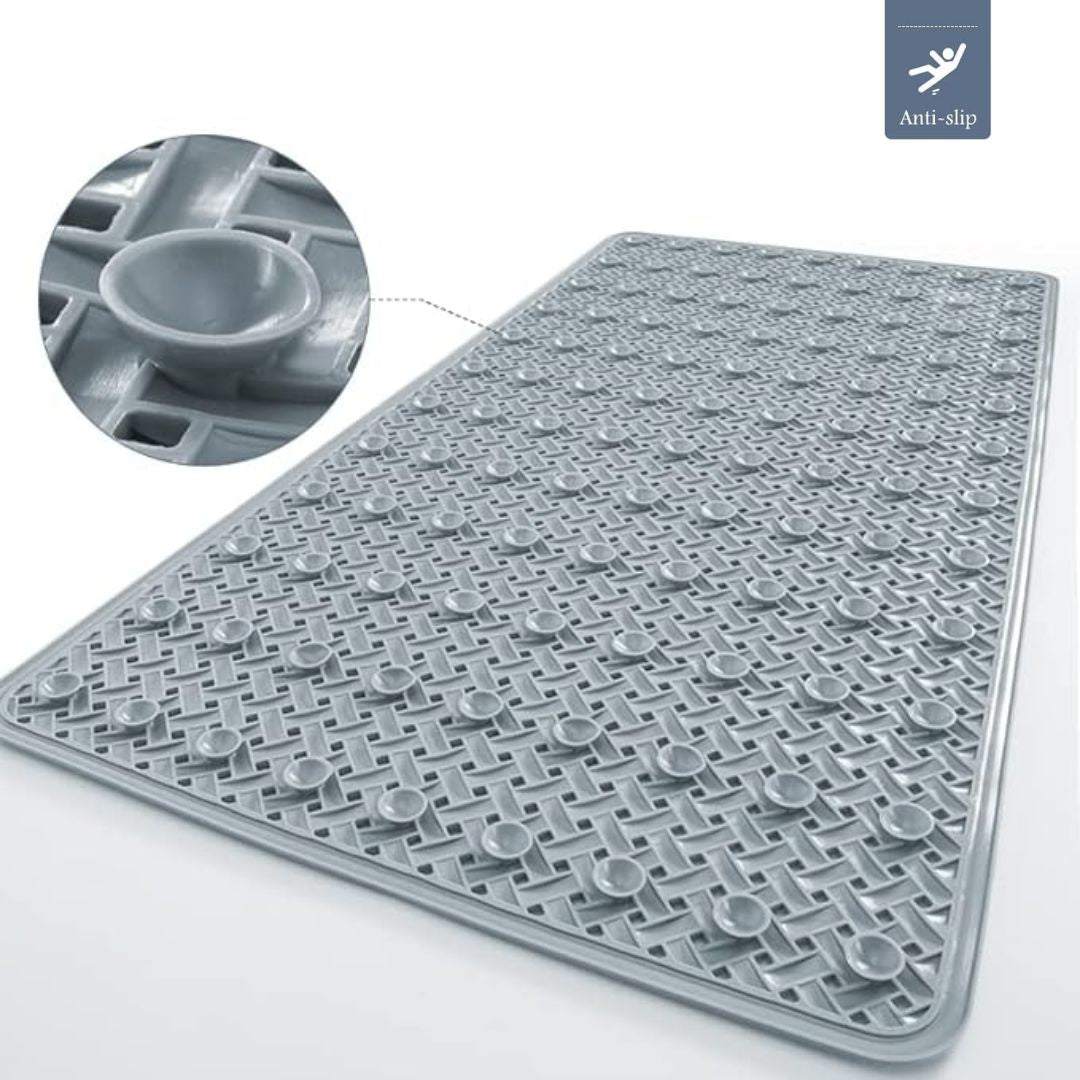 GRIPMASTER - Tapis de Bain Antidérapant avec Ventouses pour Sécurité et Confort