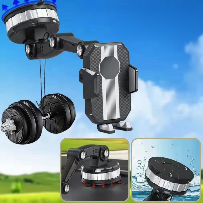 AUTOGRIP - Support de téléphone universel pour voiture avec rotation réglable à 360°