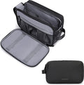 Trousse de toilette pour hommes – spacieuse avec doubles zips et compartiment étanche