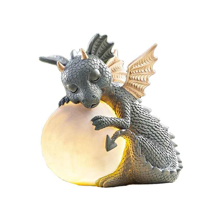 Lampe de table LED unique en forme de dragon