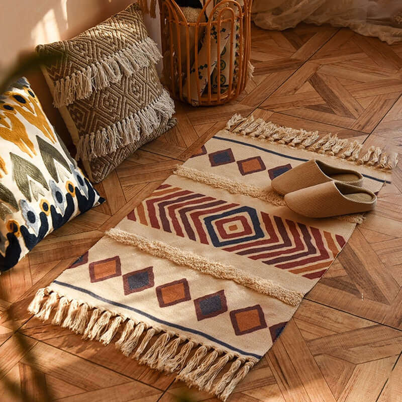 Tapis Boho Lavable