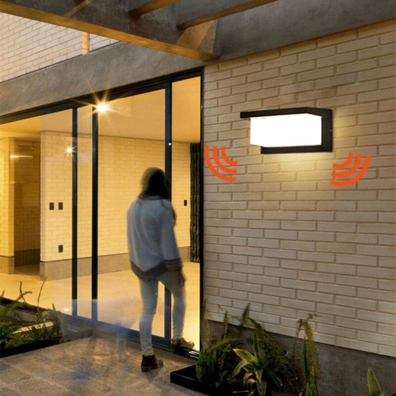 Luminaires LED extérieurs modernes – Résistants aux intempéries et avec capteur de mouvement