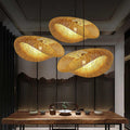 Lampe en Bambou Fait Main dans un Style Naturel