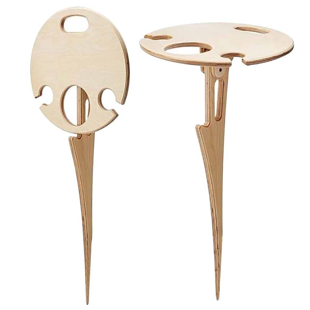 Table de pique-nique pliable en bois Vintabell