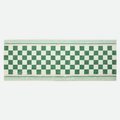 Tapis coureur à carreaux rétro