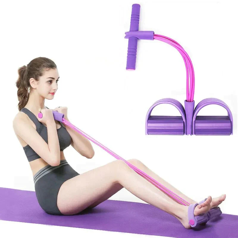 50% DE RÉDUCTION || FitLife™️ - Cordes élastiques, rameur pour fitness