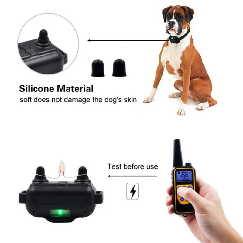 Collier Électrique pour Dressage de Chien – Sûr, Efficace avec Télécommande