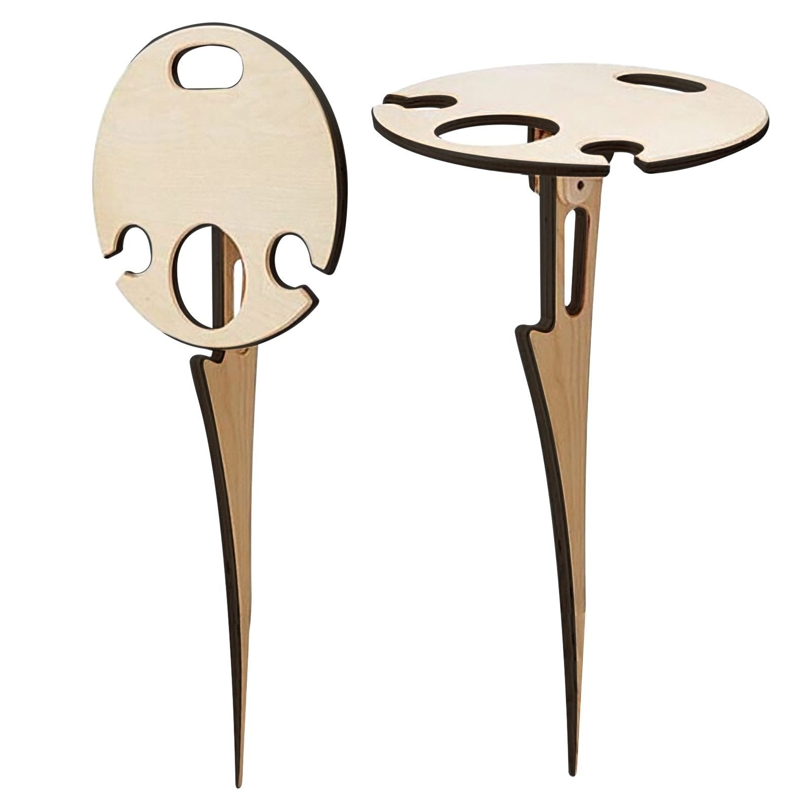Table de pique-nique pliable en bois Vintabell