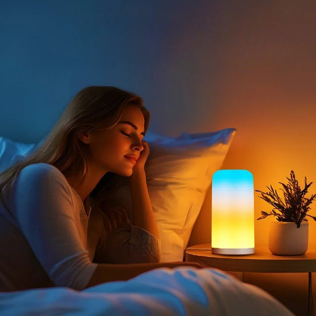 Lampe de table RGB-LED, dimmable
