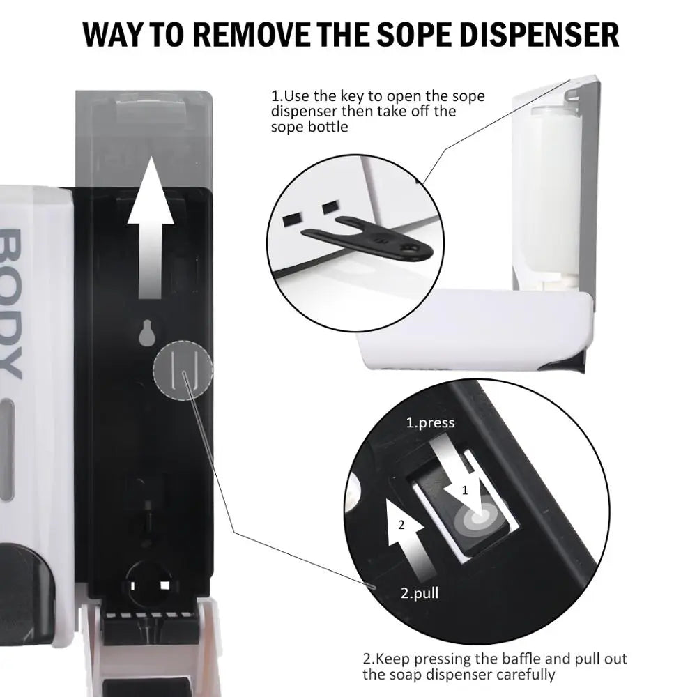 Skanto | Distributeur de douche mural