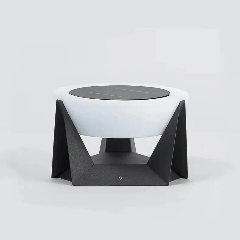 Lampes solaires d'extérieur avec lumière froide moderne